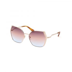 Guess Goldene Metall-Sonnenbrille