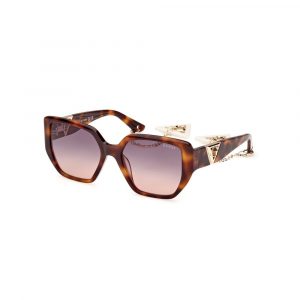 Guess Braune Sonnenbrille aus Acetat