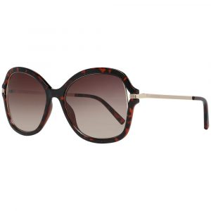 Guess Braune Metall- und Kunststoff-Sonnenbrille