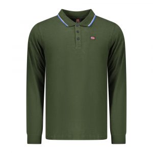 Norway 1963 Grünes Poloshirt aus Baumwolle