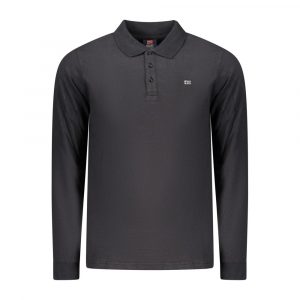 Norway 1963 Baumwoll-Poloshirt in Schwarz