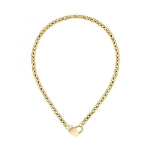 Hugo Boss Goldene Halskette aus Edelstahl