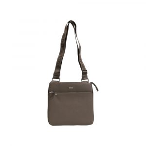 Hugo Boss Kuriertasche aus grĂŒnem Leder