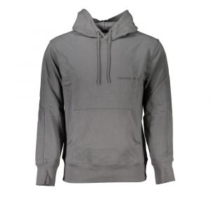 Calvin Klein Elegantes graues Sweatshirt mit Kapuze