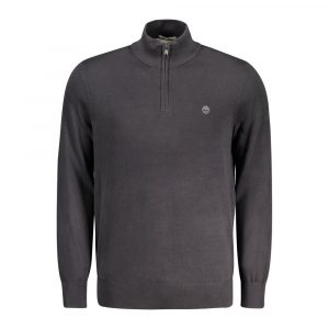 Timberland Schwarzer Baumwollpullover fĂŒr MĂ€nner