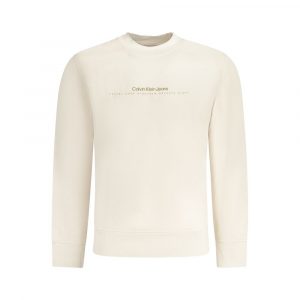 Calvin Klein Beige Baumwolle MĂ€nner Pullover