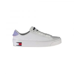 Tommy Hilfiger Weißer Polyester Damen Sneaker