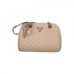 Guess Jeans Beige Polyethylen Handtasche