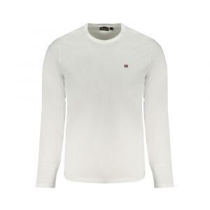 Napapijri T-Shirt aus weißer Baumwolle