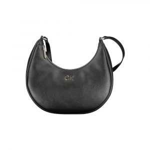 Calvin Klein Schwarz Recyceltes Polyester Damen Handtasche