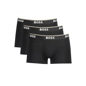 Hugo Boss Schwarz Baumwolle MÀnner Boxer UnterwÀsche Pack