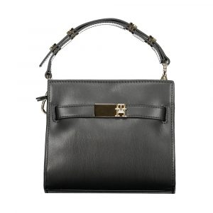 Tommy Hilfiger Schwarz Polyethylen Frauen Handtasche