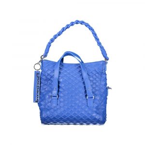 Desigual Blau Polyethylen Frauen Handtasche