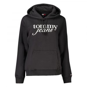 Tommy Hilfiger Schwarzer Baumwollpullover für Frauen