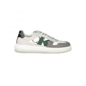 Calvin Klein WeiĂes Polyethylen Herren Sneaker