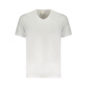 Calvin Klein Weißes Baumwolle Männer T-Shirt