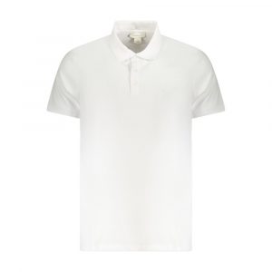 Calvin Klein Weißes Baumwoll-Poloshirt für Männer