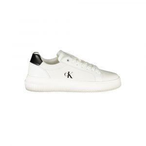 Calvin Klein Weißes Leder Damen Sneaker