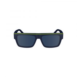 Calvin Klein Blaue Plastik-Sonnenbrille fĂŒr MĂ€nner