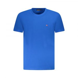Napapijri T-Shirt aus blauer Baumwolle