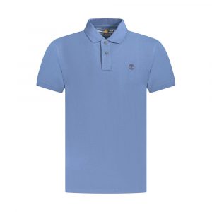 Timberland Blaues Baumwoll-Poloshirt für Männer