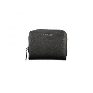 Calvin Klein Schwarzes Polyethylen Portemonnaie für Frauen