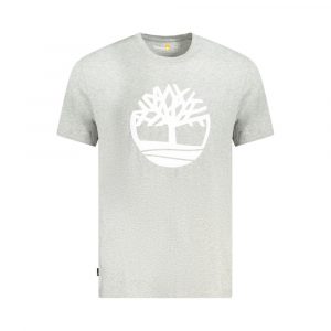 Timberland Braunes Baumwoll-T-Shirt fĂŒr MĂ€nner