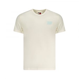 Tommy Hilfiger Beige Baumwolle Männer T-Shirt