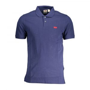 Levi's Blaues Baumwoll-Poloshirt für Männer
