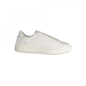Gas Weißer Polyester Damen Sneaker
