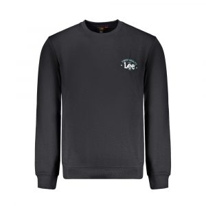 Lee Schwarzer Baumwollpullover
