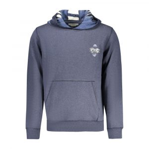 Guess Jeans Blauer Baumwollpullover