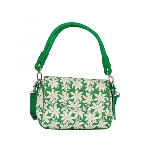Desigual GrĂŒne Polyethylen-Handtasche