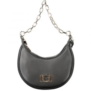 Guess Jeans Schwarz Polyethylen Frauen Handtasche