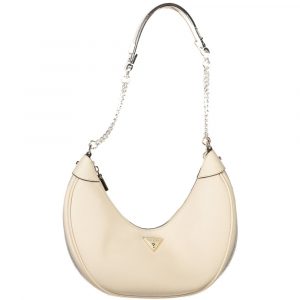 Guess Jeans Beige Polyethylen Frauen Handtasche