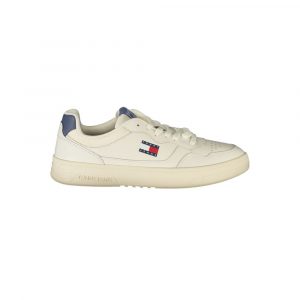 Tommy Hilfiger Weißes Leder Herren Sneaker