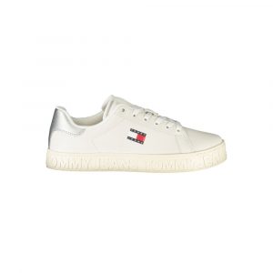 Tommy Hilfiger Weißes Leder Damen Sneaker
