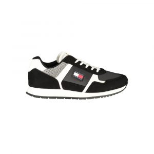 Tommy Hilfiger Schwarzer Polyester Herren Sneaker
