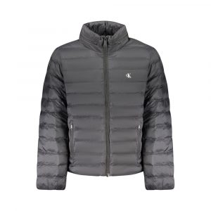 Calvin Klein Schwarze Polyamid Herren Jacke