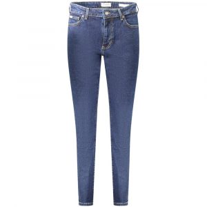 Guess Jeans Blaue Baumwoll-Skinny-Jeans für Frauen