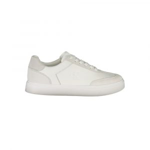 Calvin Klein WeiĂes Leder Herren Sneaker