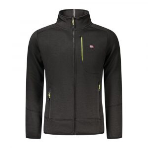 Norway 1963 Schwarzer Polyester Pullover für Männer