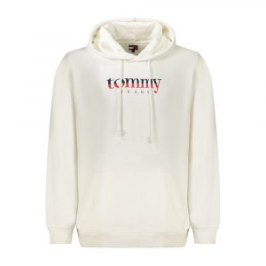 Tommy Hilfiger Weißer Baumwollpullover für Männer