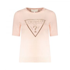 Guess Jeans Rosa Viskose-Pullover