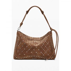 Desigual Braun Polyethylen Frauen Handtasche