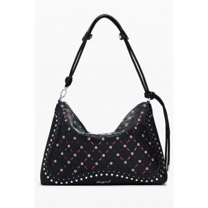 Desigual Schwarz Polyethylen Frauen Handtasche