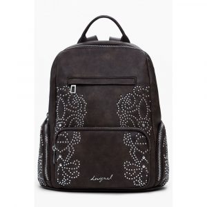Desigual Brauner Polyethylen-Rucksack fĂŒr Frauen