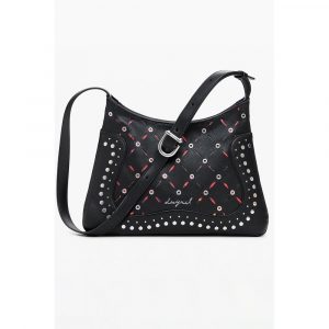 Desigual Schwarz Polyethylen Frauen Handtasche